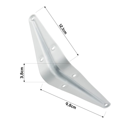 WSPORNIK PÓŁKI 4X5/10.2X12.7