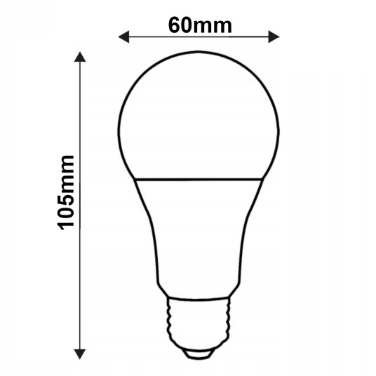 Żarówka LED E27 Filament Amber 12W 110lm/W 3000K