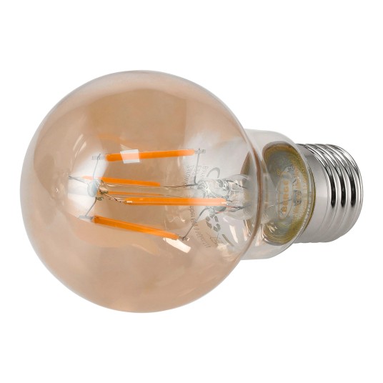 Żarówka LED E27 Filament Amber 6W 110lm/W 3000K