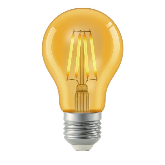 Żarówka LED E27 Filament Amber 6W 110lm/W 3000K