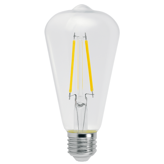 Żarówka LED E27 Filament ST64 6W 110lm/W 3000K