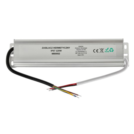 ZASILACZ HERMETYCZNY IP67 120W