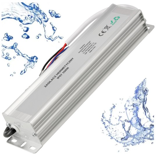 ZASILACZ HERMETYCZNY IP67 150W 24V