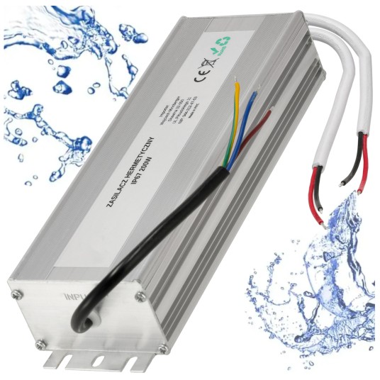 ZASILACZ HERMETYCZNY IP67 200W