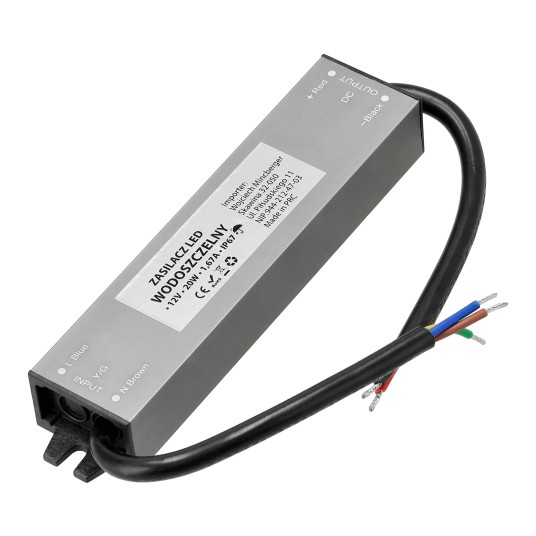 ZASILACZ HERMETYCZNY IP67 20W