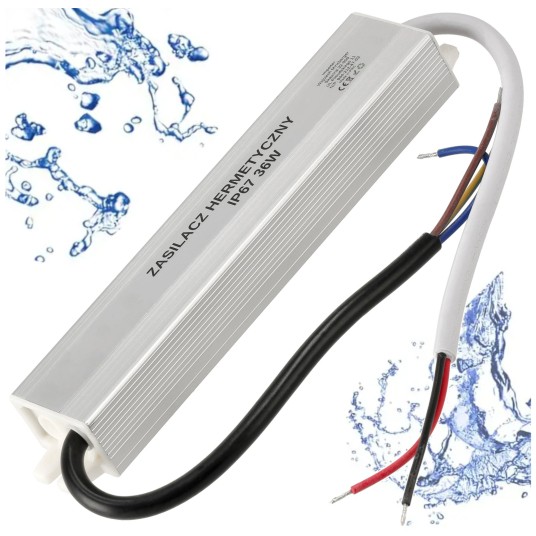 ZASILACZ HERMETYCZNY IP67 30W
