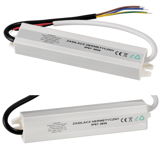 ZASILACZ HERMETYCZNY IP67 30W