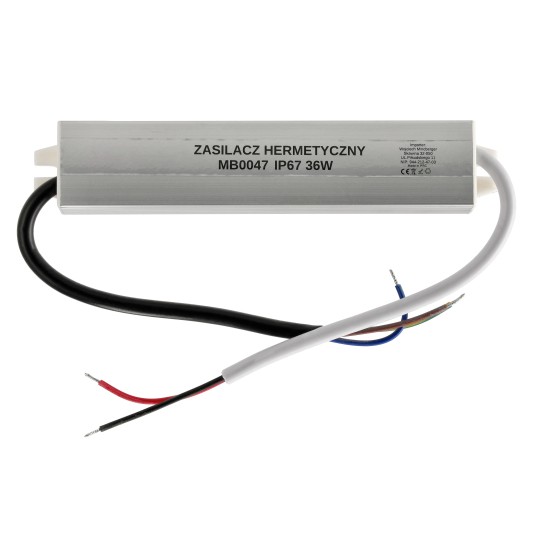 ZASILACZ HERMETYCZNY IP67 36W 24V