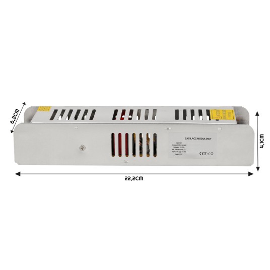 ZASILACZ MODUŁOWY SLIM IP20 24V 200W