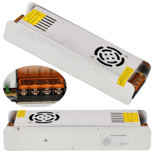 ZASILACZ MODUŁOWY SLIM IP20 24V 500W