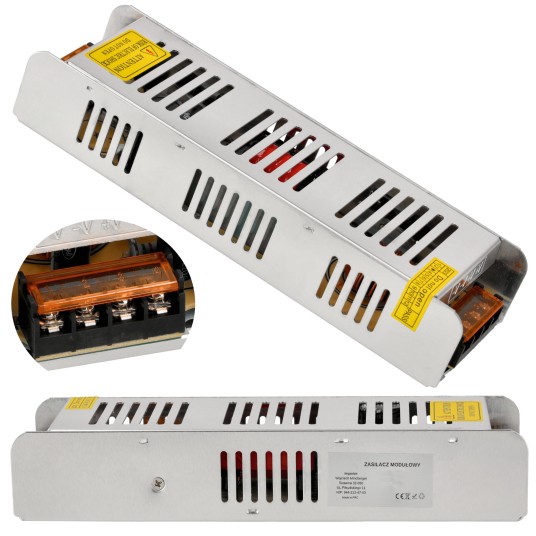 ZASILACZ MODUŁOWY SLIM IP20 360W