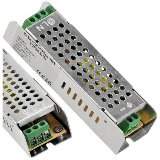 ZASILACZ MODUŁOWY SUPER SLIM 24V IP20 24W