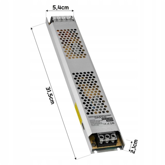 ZASILACZ MODUŁOWY SUPER SLIM 24V IP20 300W