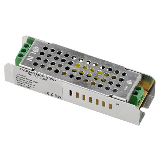 ZASILACZ MODUŁOWY SUPER SLIM IP20 24W
