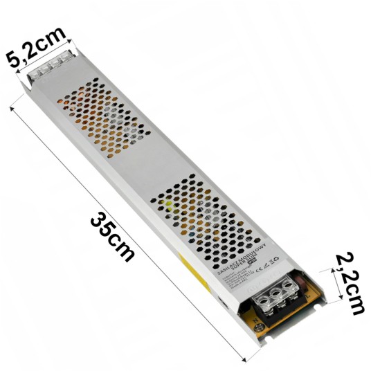 ZASILACZ MODUŁOWY SUPER SLIM IP20 400W