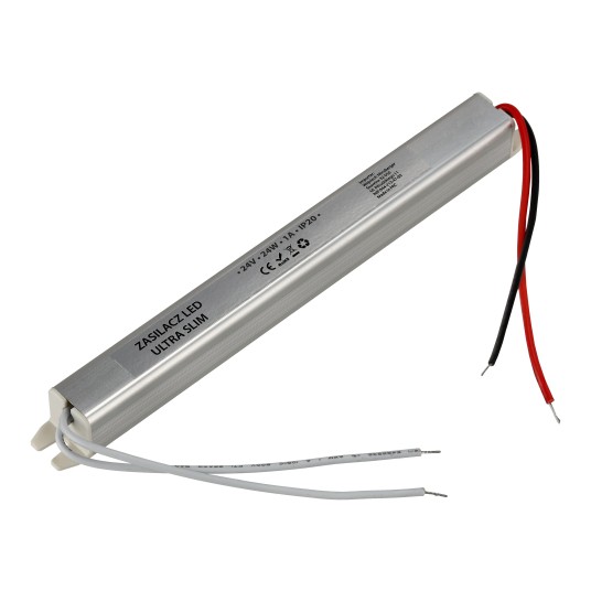 ZASILACZ MODUŁOWY ULTRA SLIM IP20 24W 24V