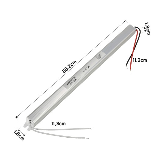ZASILACZ MODUŁOWY ULTRA SLIM IP20 48W 24V
