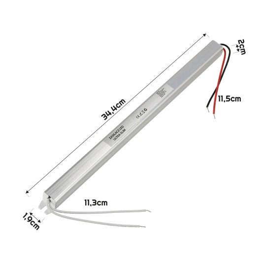 ZASILACZ MODUŁOWY ULTRA SLIM IP20 72W 12V