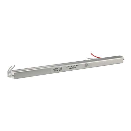ZASILACZ MODUŁOWY ULTRA SLIM IP20 72W 12V