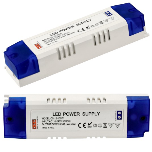 ZASILACZ PLASTIKOWY IP20 100W