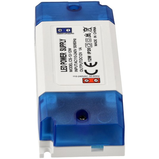 ZASILACZ PLASTIKOWY IP20 12W