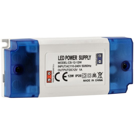 ZASILACZ PLASTIKOWY IP20 12W