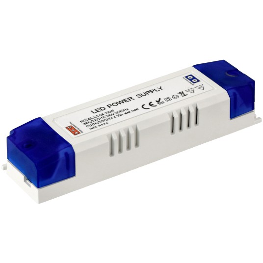 ZASILACZ PLASTIKOWY IP20 24V 100W