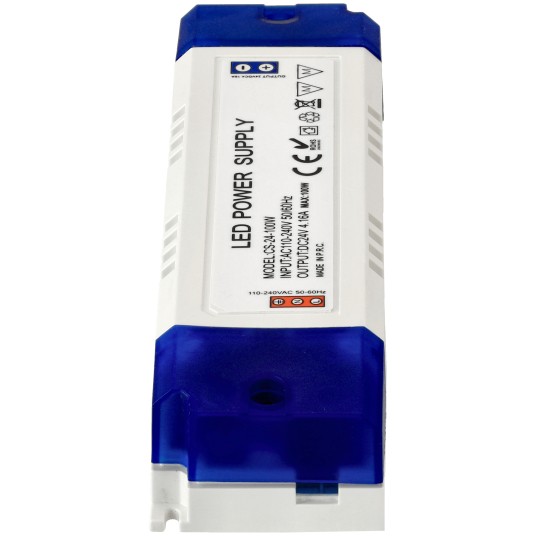 ZASILACZ PLASTIKOWY IP20 24V 100W