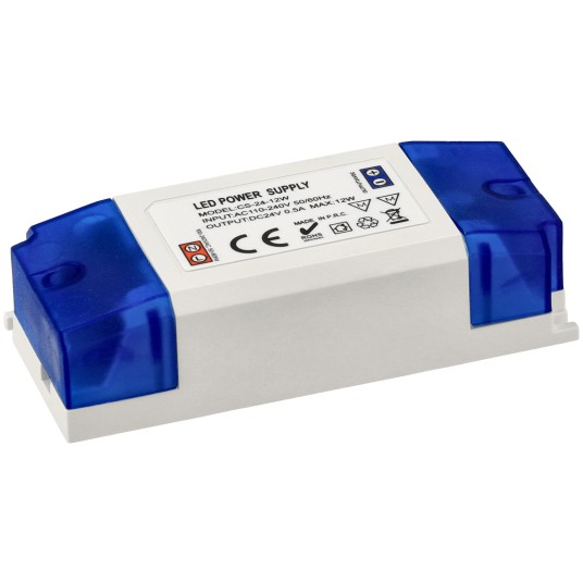 ZASILACZ PLASTIKOWY IP20 24V 12W