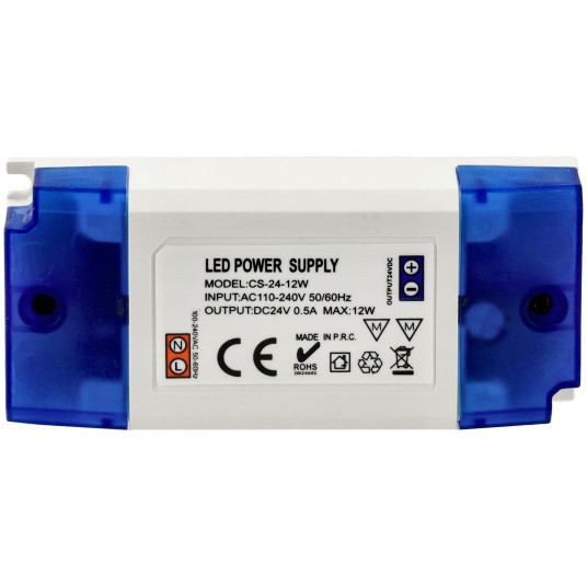 ZASILACZ PLASTIKOWY IP20 24V 12W