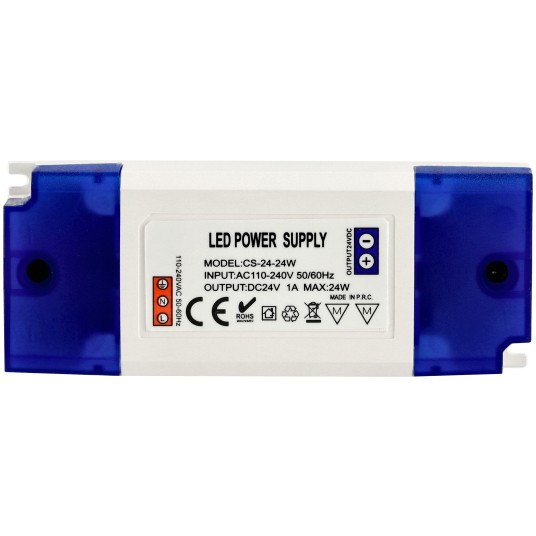 ZASILACZ PLASTIKOWY IP20 24V 24W