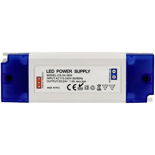 ZASILACZ PLASTIKOWY IP20 24V 36W