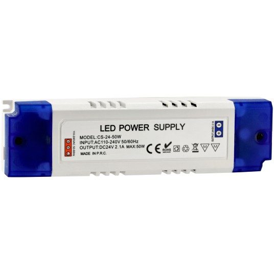 ZASILACZ PLASTIKOWY IP20 24V 50W