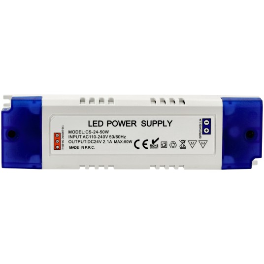 ZASILACZ PLASTIKOWY IP20 24V 50W