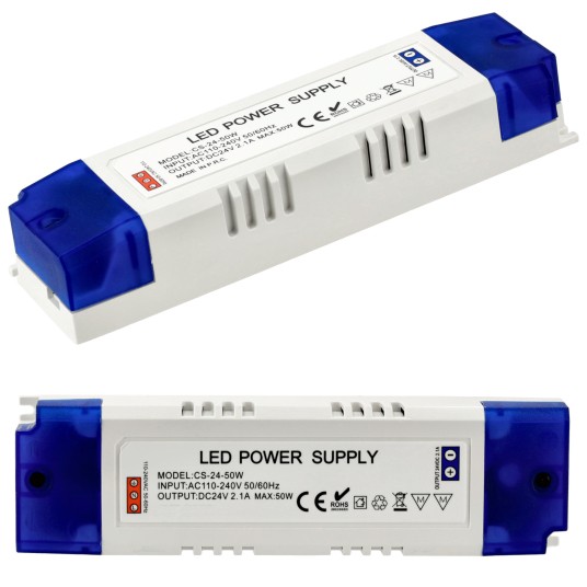 ZASILACZ PLASTIKOWY IP20 24V 50W