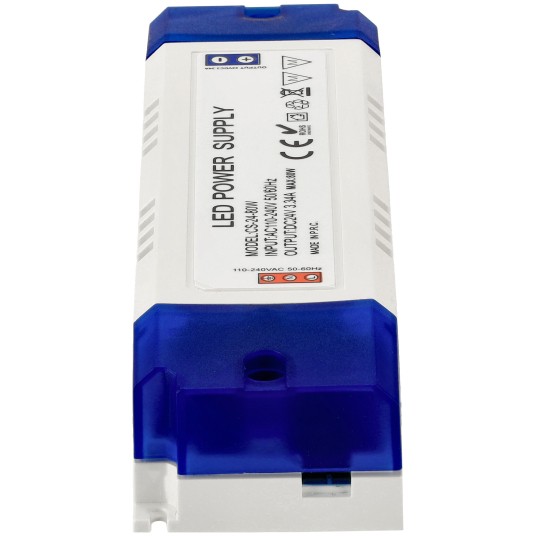 ZASILACZ PLASTIKOWY IP20 24V 80W