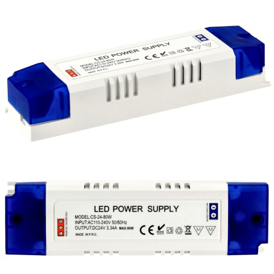 ZASILACZ PLASTIKOWY IP20 24V 80W