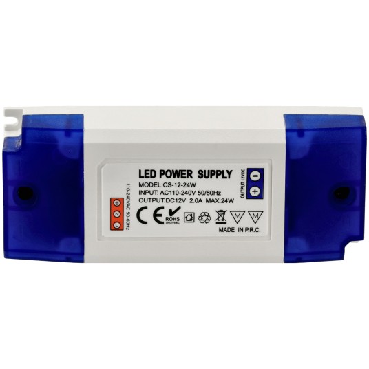 ZASILACZ PLASTIKOWY IP20 24W