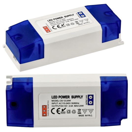 ZASILACZ PLASTIKOWY IP20 24W