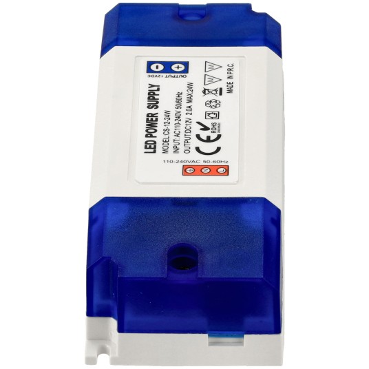 ZASILACZ PLASTIKOWY IP20 24W