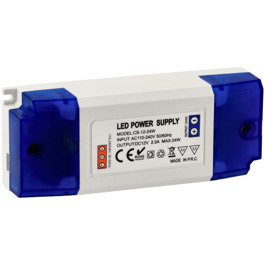 ZASILACZ PLASTIKOWY IP20 24W