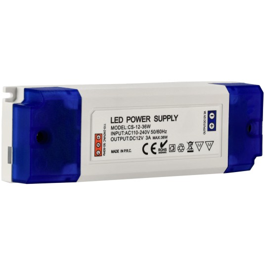 ZASILACZ PLASTIKOWY IP20 36W