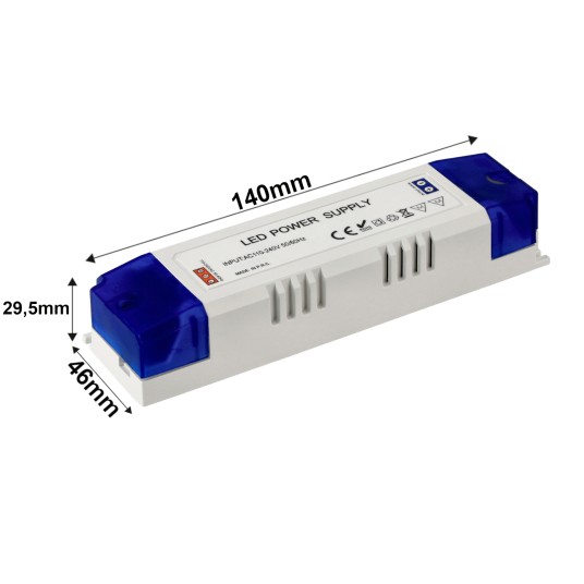 ZASILACZ PLASTIKOWY IP20 36W