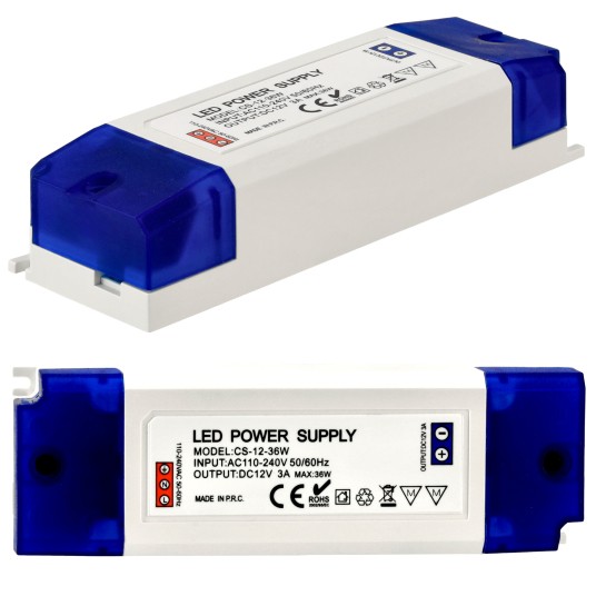 ZASILACZ PLASTIKOWY IP20 36W