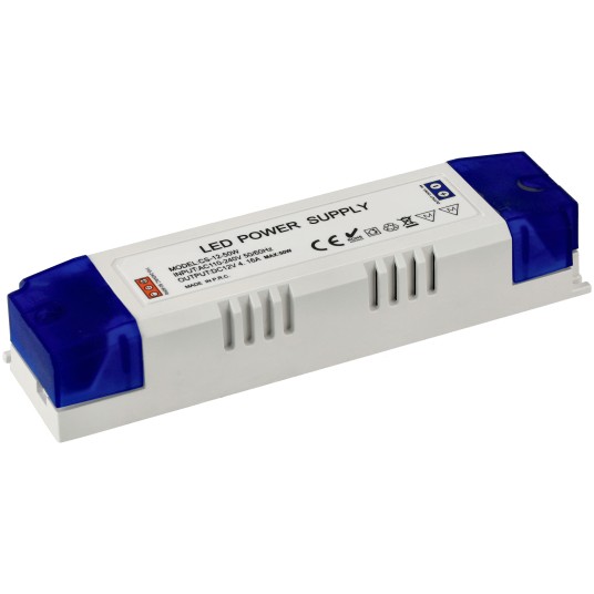 ZASILACZ PLASTIKOWY IP20 50W