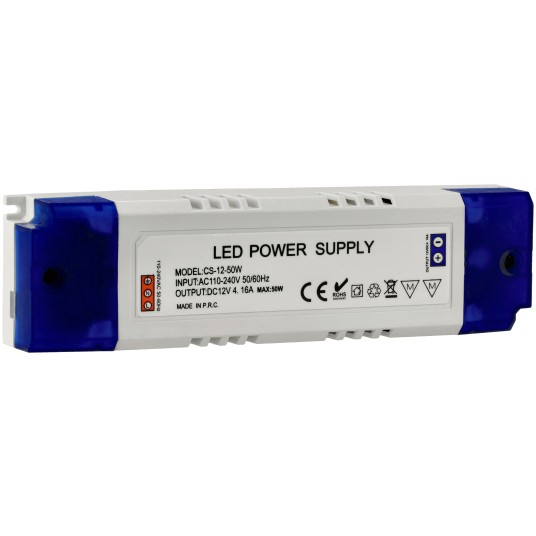 ZASILACZ PLASTIKOWY IP20 50W