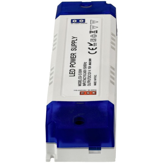 ZASILACZ PLASTIKOWY IP20 50W