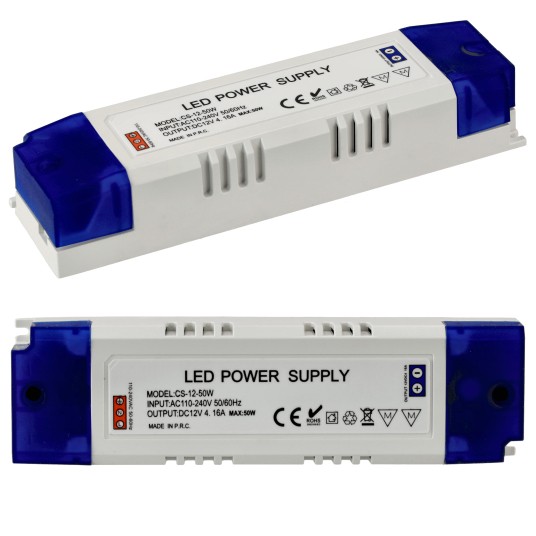 ZASILACZ PLASTIKOWY IP20 50W