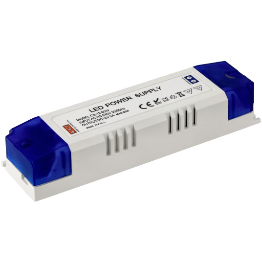 ZASILACZ PLASTIKOWY IP20 60W