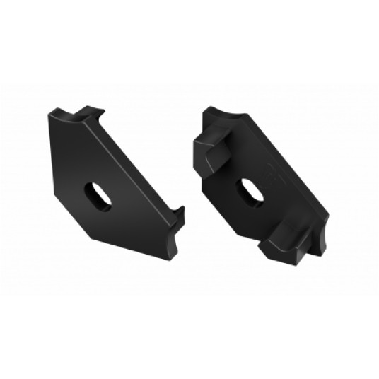 ZAŚLEPKA C Z OTWOREM CZARNA